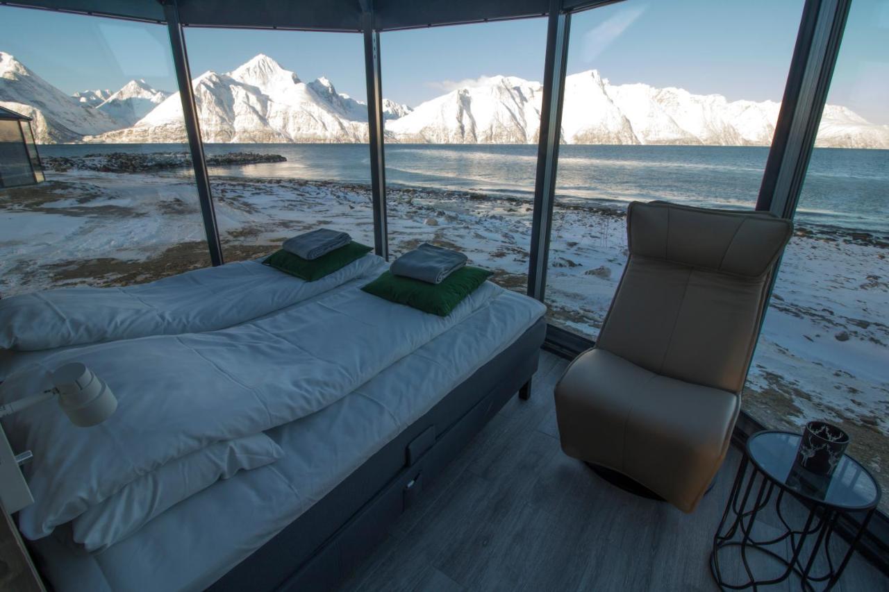 Lyngen North Villa Rotsund ภายนอก รูปภาพ